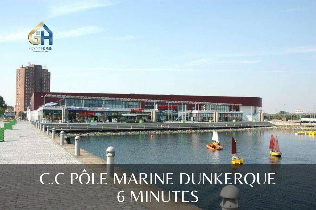 Villa Marine*La Capitainerie Coudekerque-Branche Exterior foto
